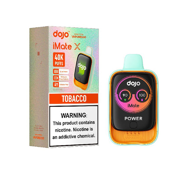 iMate X 40K Disposable tobacco with packaging