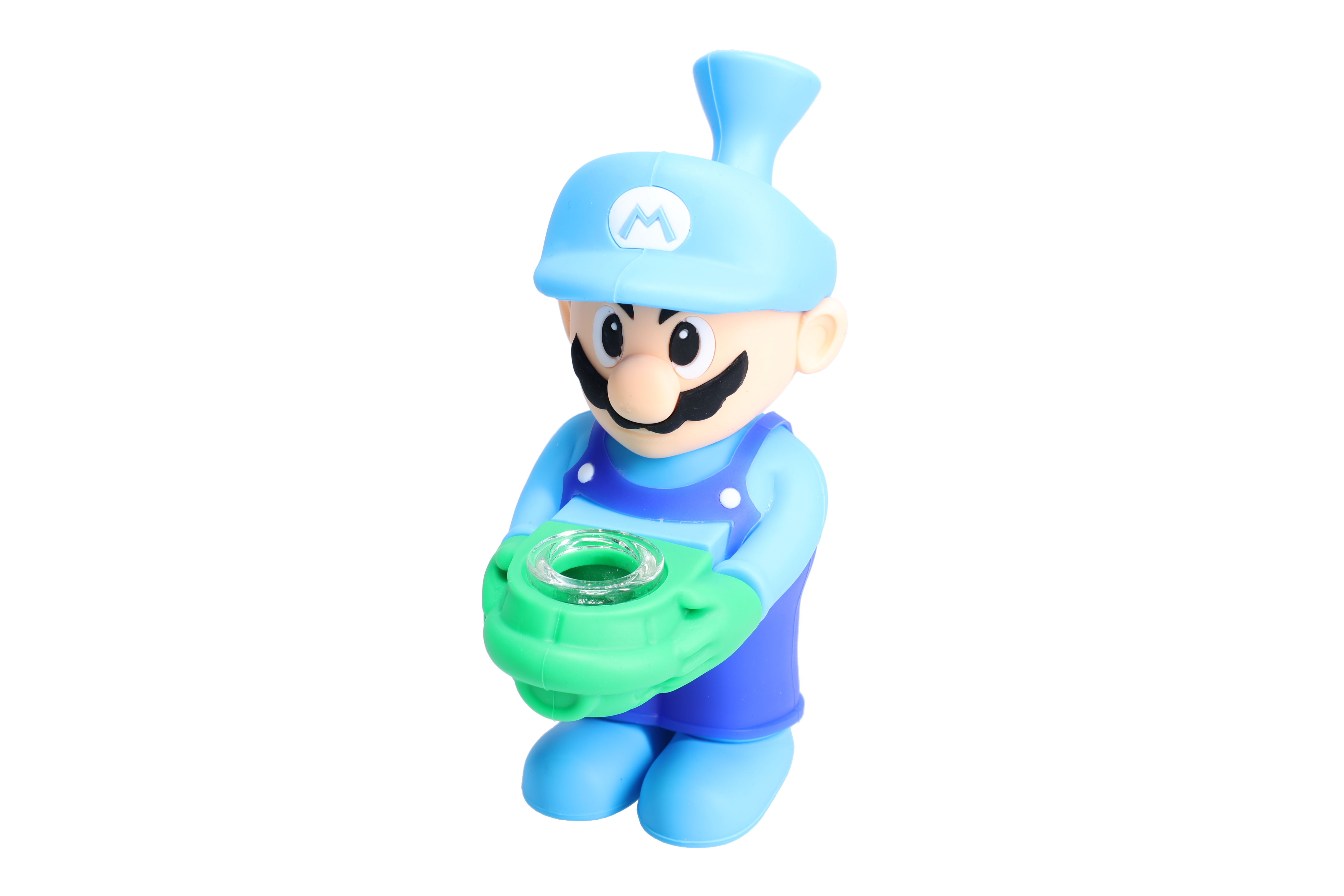 Non branded (Hand Pipe)(1-Pack) SHP19 6″ Silicone Character Blue