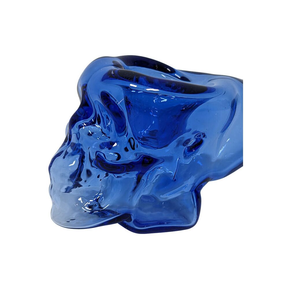 Death Row Records (Hand Pipe) 4" Color Skull