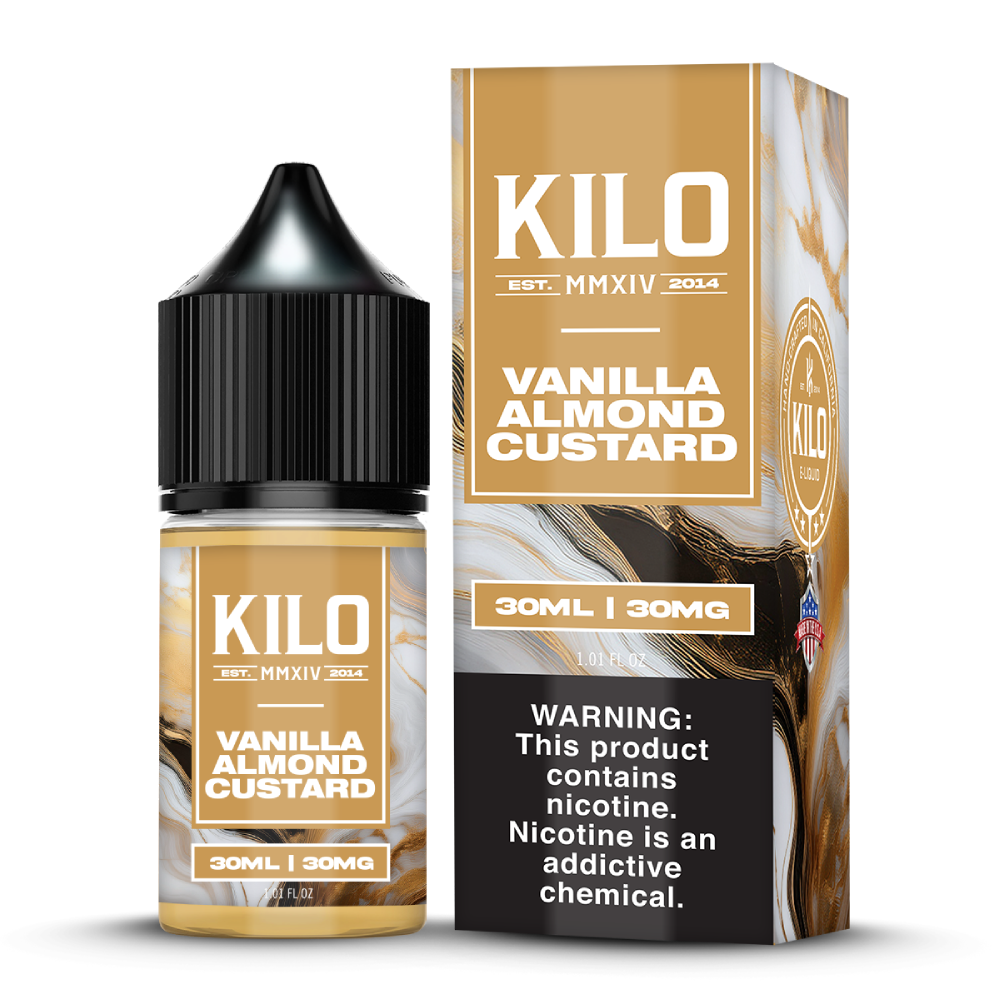Vanilla Almond Custard Kilo Salts 30mL