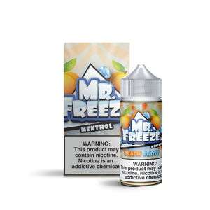 Mr. Freeze Tobacco-Free Nicotine Series | 100mL - Peach Frost with Packaging