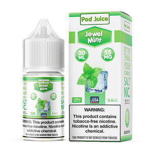 Jewel Mint Salt by Pod Juice Salts Series 30mL With Packaging