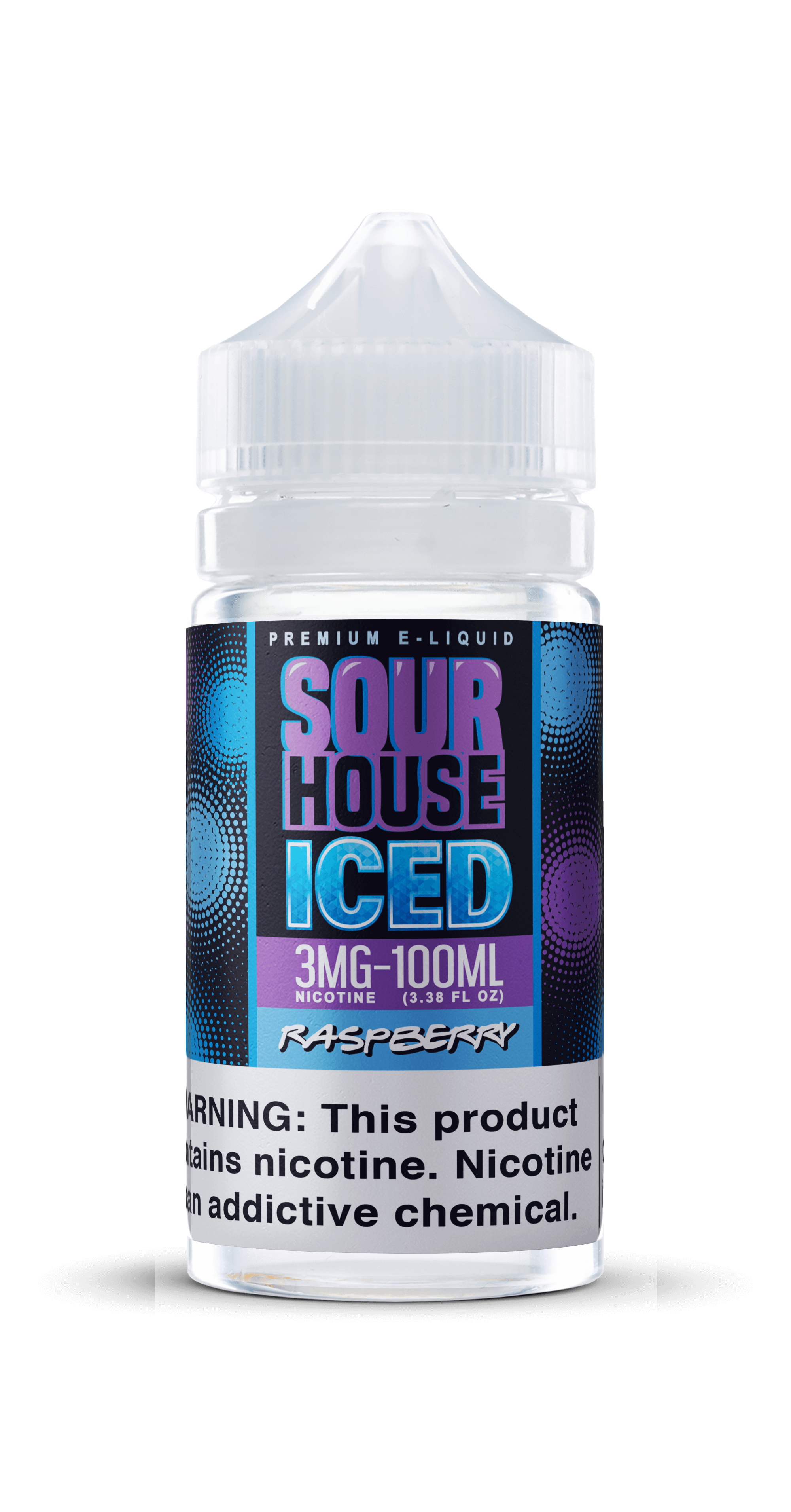 Raspberry by Sour House Iced 100ml Bottle