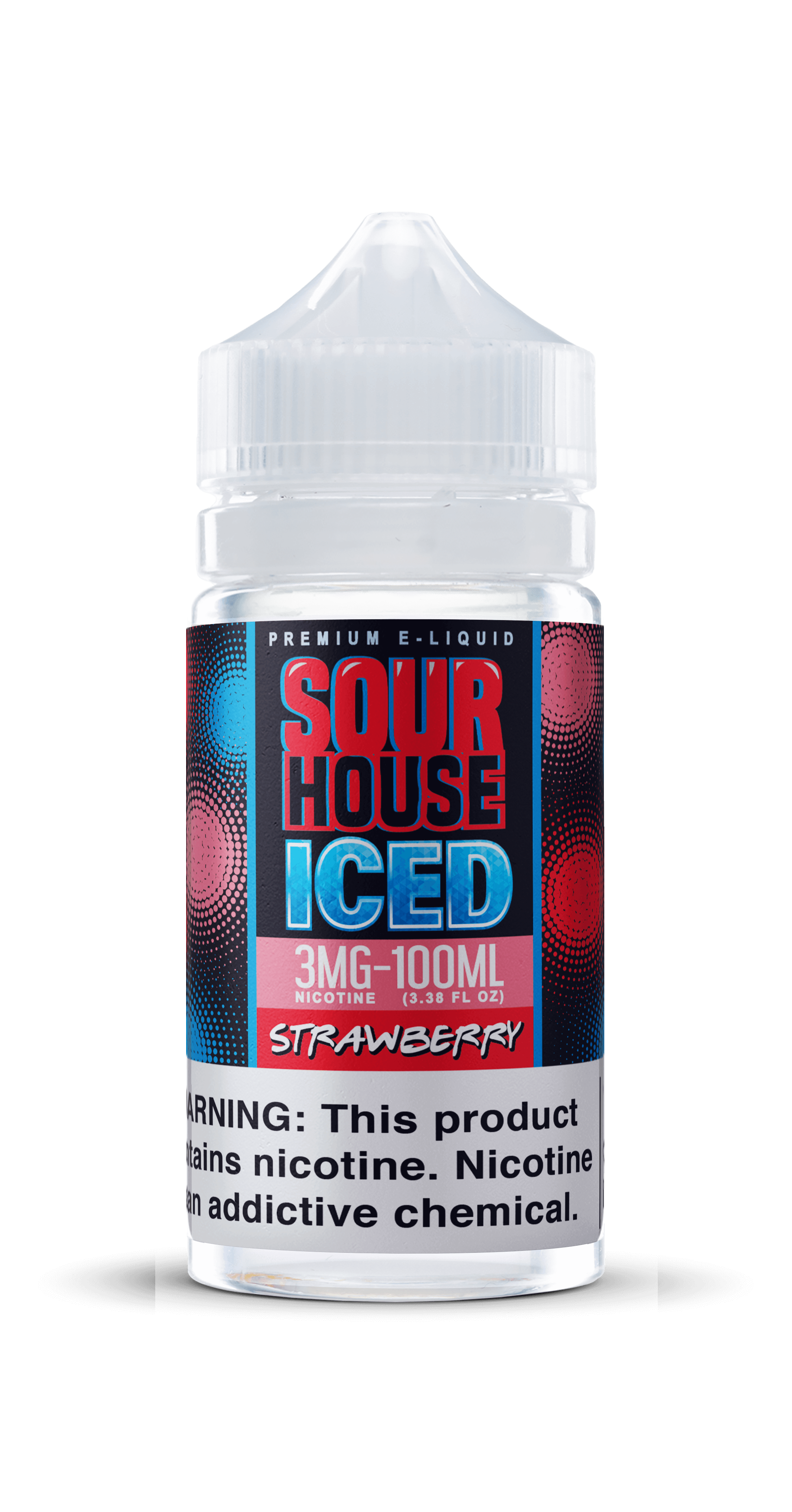 Strawberry by Sour House Iced 100ml Bottle