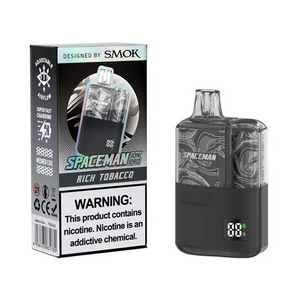 SMOK Space Man Pro Disposable rich tobacco with packaging