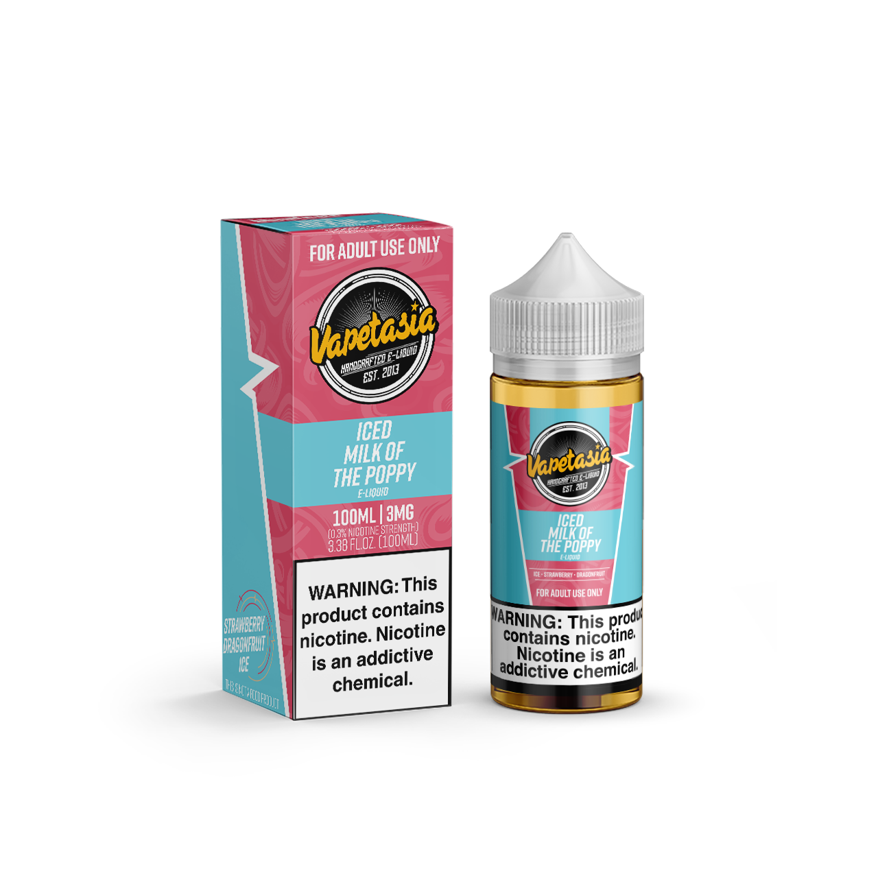 Iced Milk of the Poppy by Vapetasia Series 100mL with Packaging