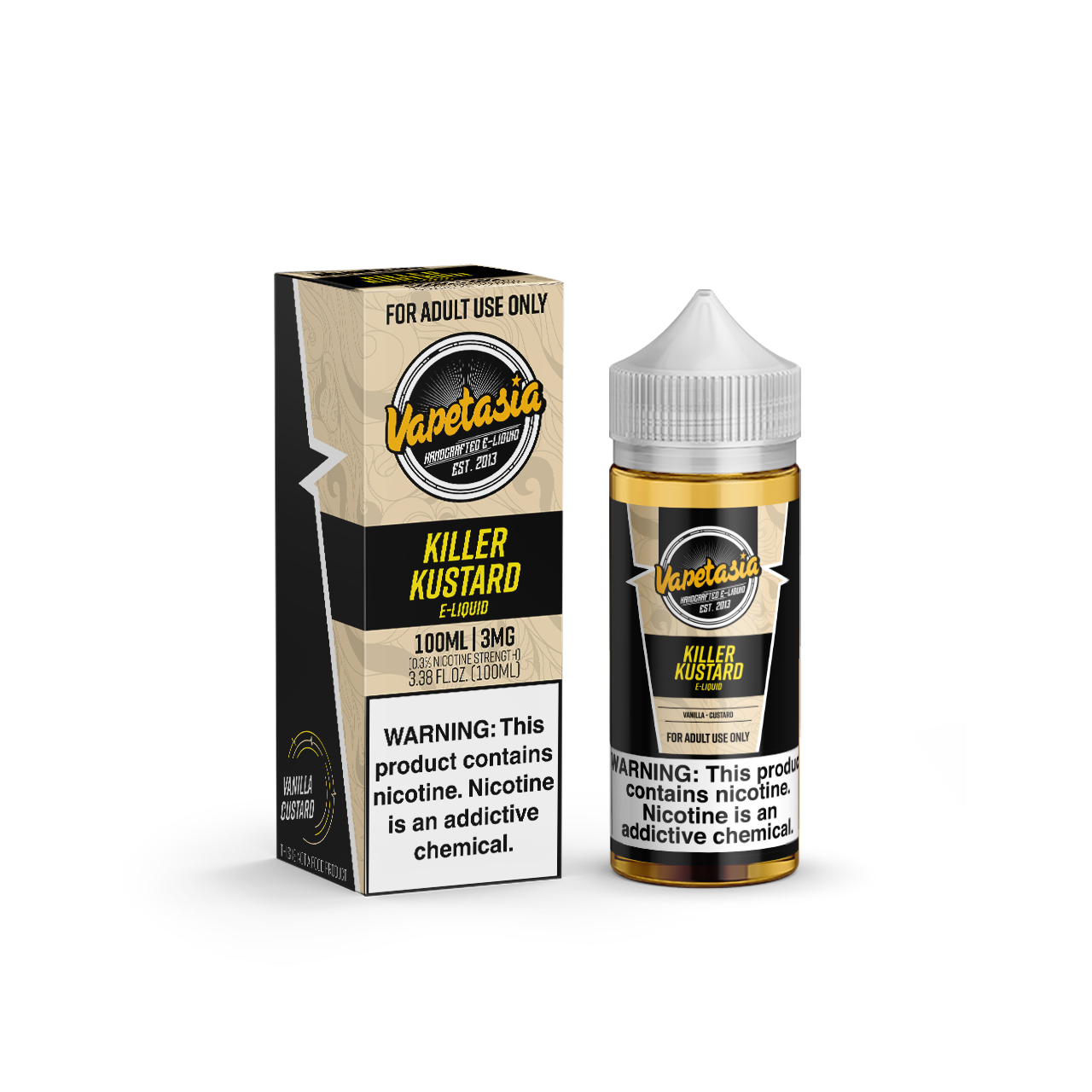 Killer Kustard by Vapetasia Series 100mL with Packaging