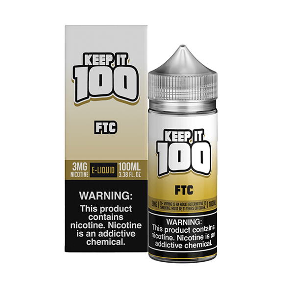 FTC (Krunch) by Keep It 100 E-Juice 100ml with Packaging