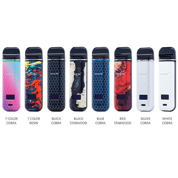 SMOK Novo X Pod System Kit 25w Group Photo