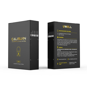 Uwell Caliburn G2 Replacement Pods Packaging