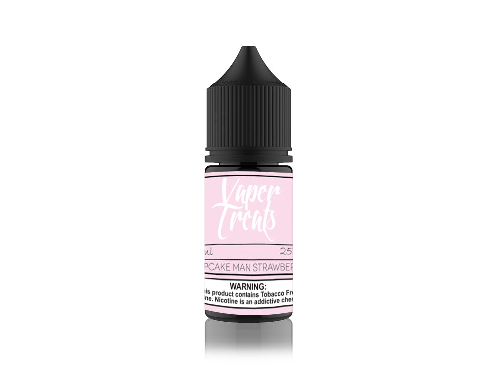 The Cupcake Man - Strawberry by Vaper Treats Salt TFN Series 30mL Bottle