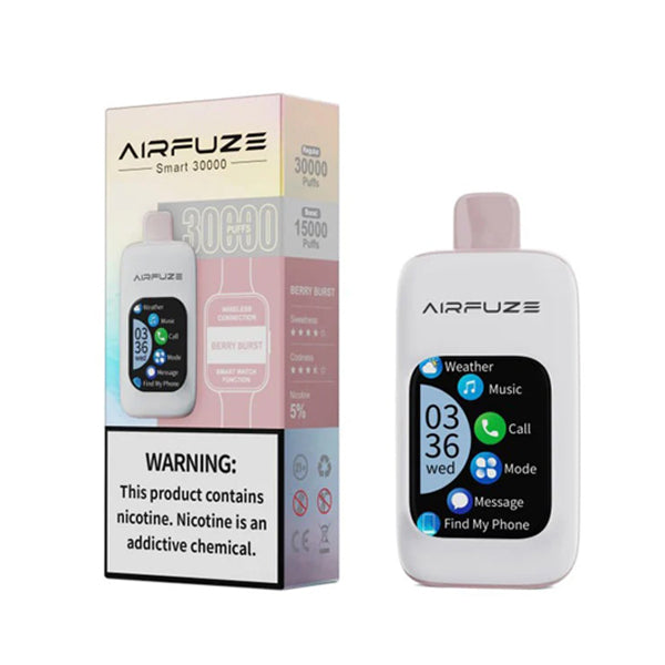 AIRFUZE Smart-Phone Disposable berry burst with packaging