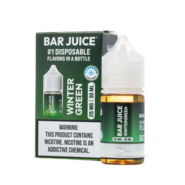 Wintergreen | Bar Juice BJ30000 Salts | 30mL with packaging