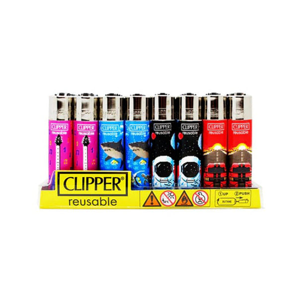 Clipper CP11R Reusable Classic Large Value Pack Lighter (DSPLY 48pc) printed next screen