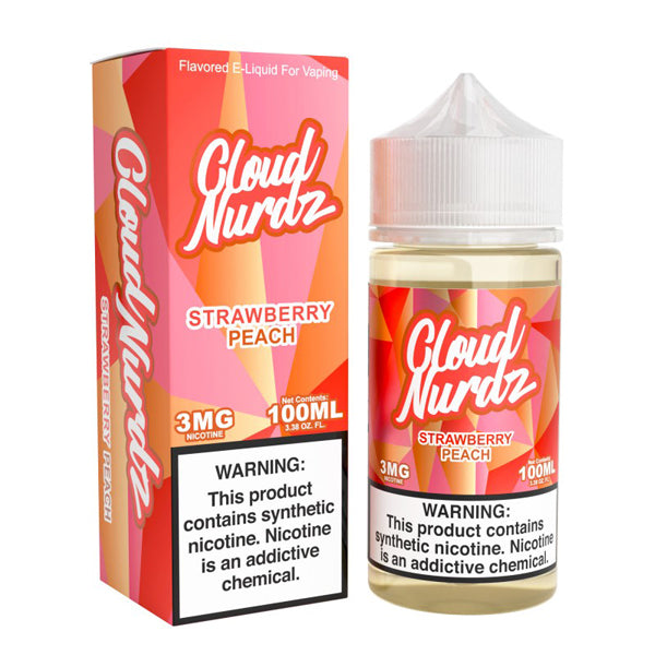 Strawberry Peach | Cloud Nurdz | 100mL with packaging