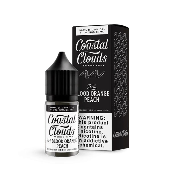 Blood Orange Peach Ice | Coastal Clouds Salts | 30mL with packaging