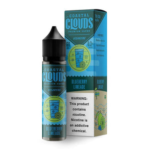 Blueberry Limeade by Coastal Clouds Series 60mL with packaging