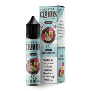 Iced Mango Berries by Coastal Clouds Series 60mL with packaging