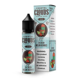 Iced Melon Berries by Coastal Clouds Series 60mL with packaging