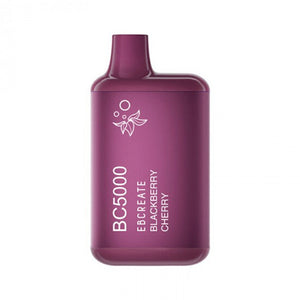 BC5000 (Non Branded EBDESIGN) Disposable | 5000 Puffs | 9.5mL | 4-5% blackberry cherry