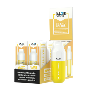 Daze Egge Disposable | 3000 Puffs | 7mL Island Colada with Packaging