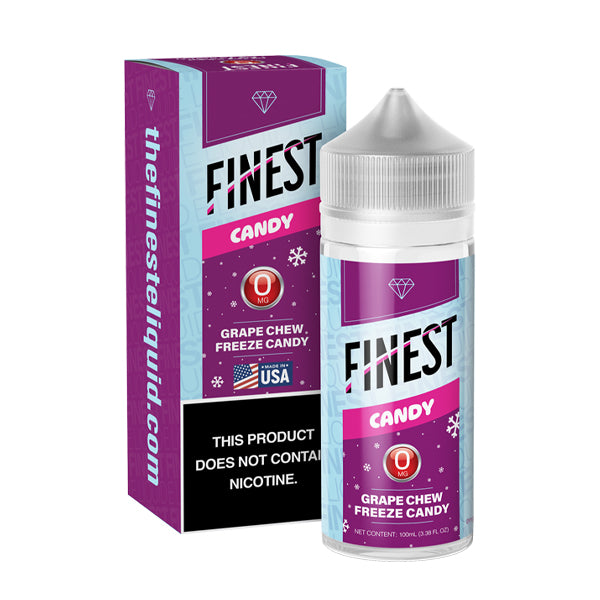 Grape Chew Freeze Candy Candy Edition 100mL with packaging