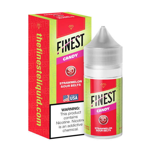 Straw Melon Sour by Finest SaltNic Series 30ML with packaging