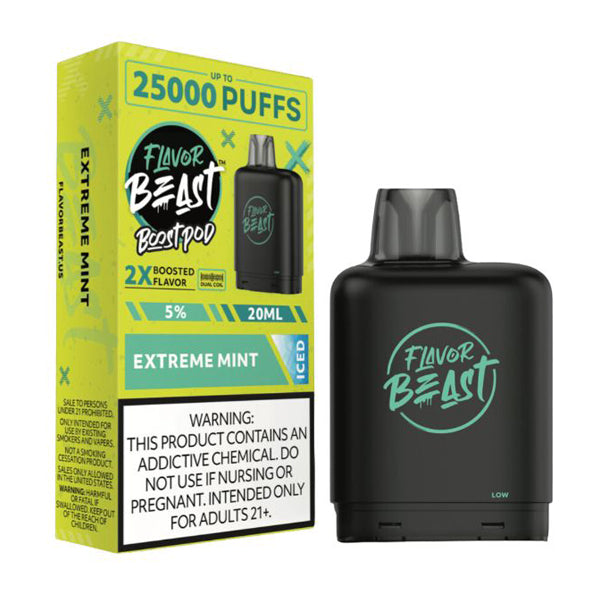 Flavor Beast Boost Starter Kit extreme mint with packaging