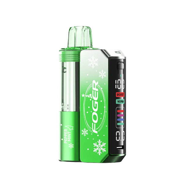 Foger Switch Pro E-Cig Disposable 30000 Puff 19mL 50mg peppermint