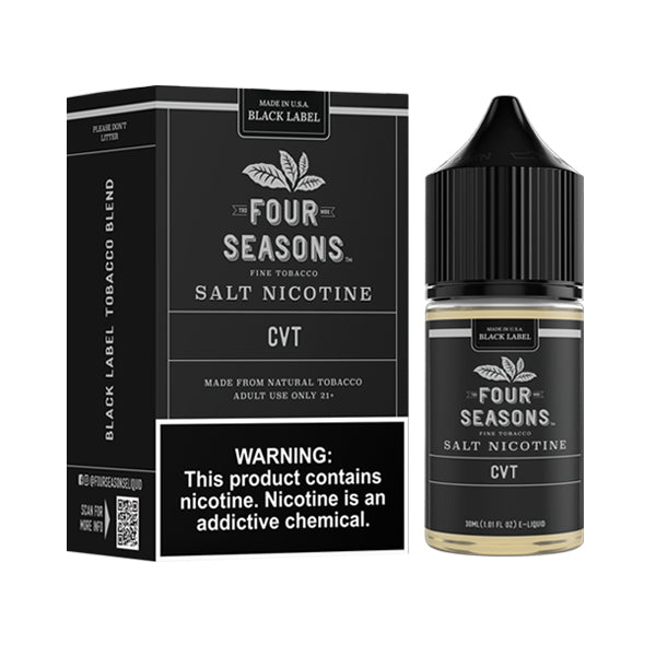 CVT Four Seasons Salts 30mL with packaging