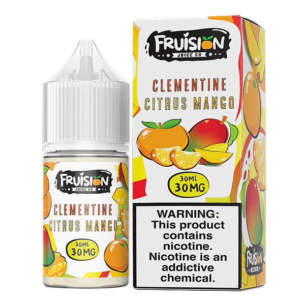 Clementine Citrus Mango by Frusion E-Juice (30mL)(Salts) with Packaging