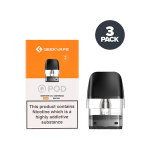 Geekvape Sonder/Wenax Q Pods (3-Pack) 1.2 ohm With Packaging