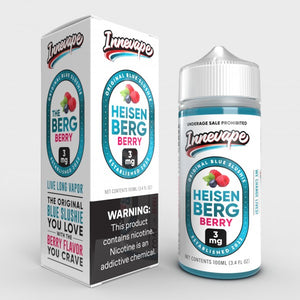 Heisenberg Berry by Innevape Series E-Liquid 100mL (Freebase) with packaging