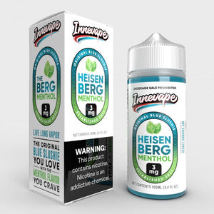 Heisenberg Menthol by Innevape Series E-Liquid 100mL (Freebase) with packaging
