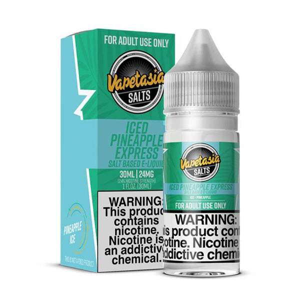 Iced Pineapple Express by Vapetasia Salts 30ml with Packaging