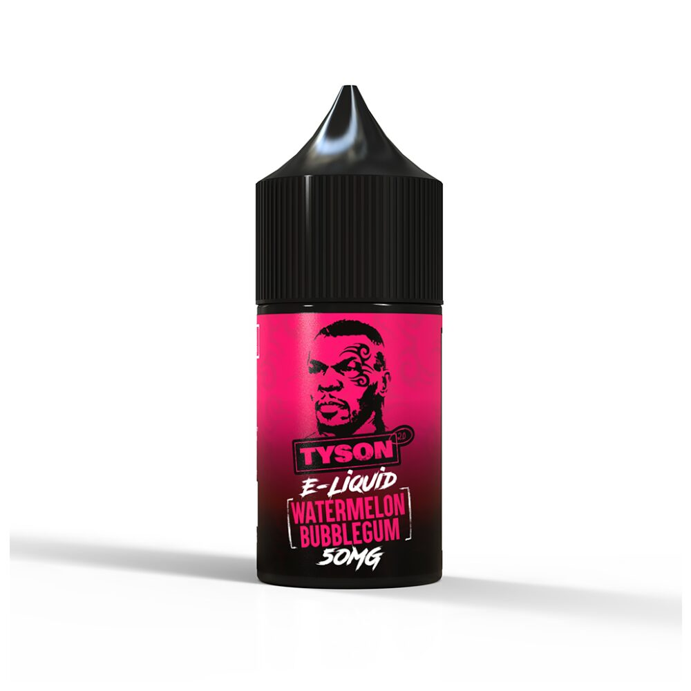 Watermelon Bubble Gum Tyson Salts 30mL 50mg bottle