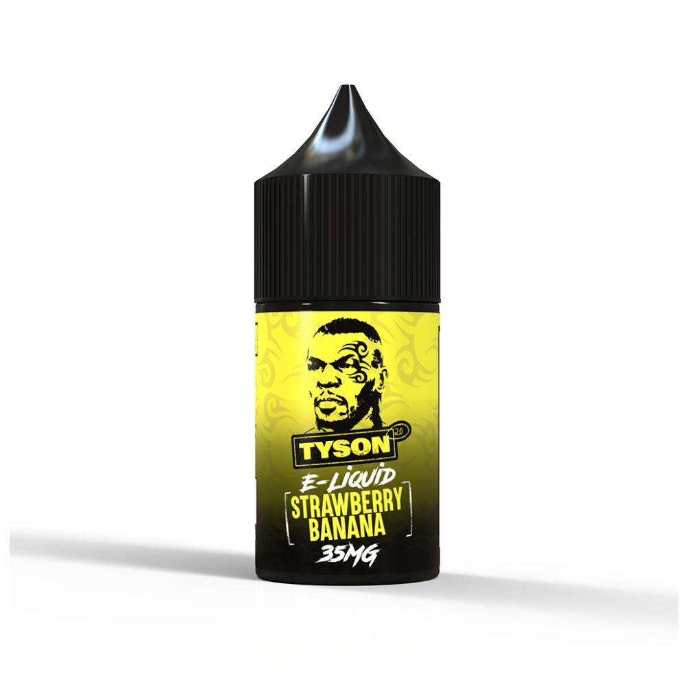 Strawberry Banana Tyson Salts 30mL 35mg bottle
