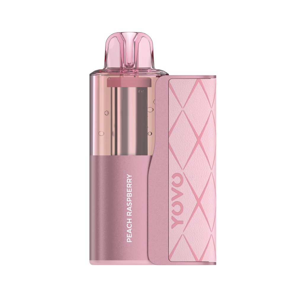 Yovo JB50000 Disposable + Power Dock Peach Raspberry