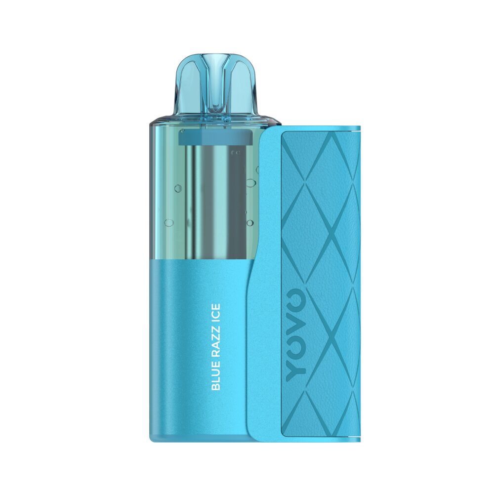 Yovo JB50000 Disposable + Power Dock Blue Razz Ice