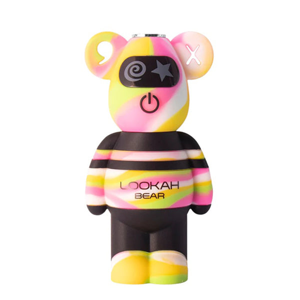 Lookah Bear 510 Battery Mod (500mAh) pink tie dye