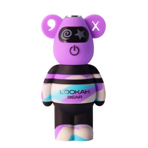 Lookah Bear 510 Battery Mod (500mAh) purple tie dye