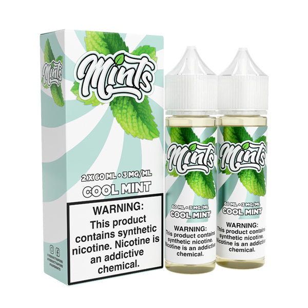 Cool Mint | Mints | 2x 60mL 3mg bottle with packaging