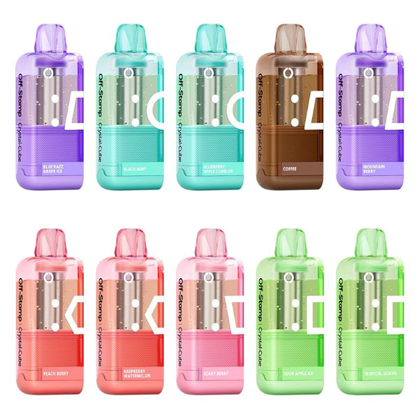 Off Stamp X Cube Crystal Disposable Pod (Crystal Dispo POD) group photo