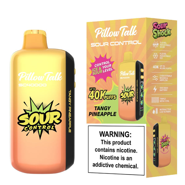 Pillow Talk SC40000 Disposable tangy pineapple with packaging