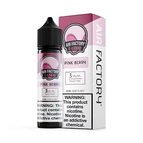 Pink Berry by Air Factory E-Juice  60mL 3mg bottle with packaging