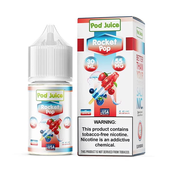 Rocket Pop | Pod Juice Salts | 30mL with packaging