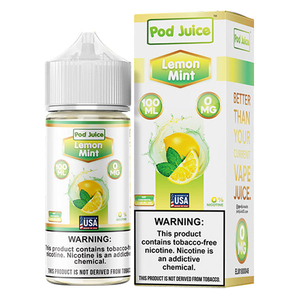 Lemon Mint by Pod Juice – Hyde TFN Series 100mL with Packaging