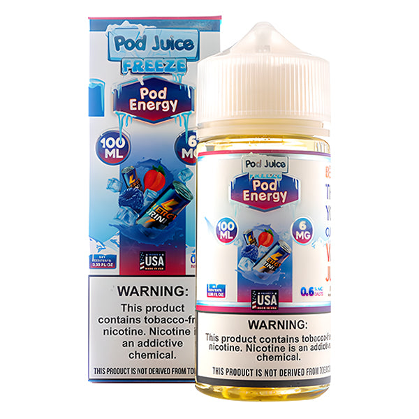 Pod Energy Freeze by Pod Juice TFN Series 100mL with Packaging