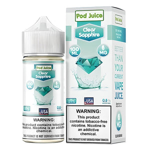 Clear Sapphire by Pod Juice Series | 100mL with Packaging