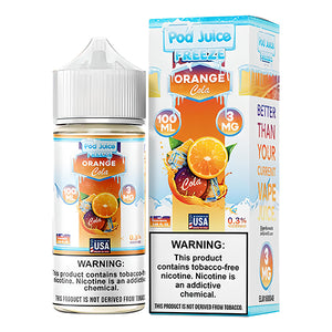 Orange Cola Freeze by Pod Juice TFN Series 100mL 3mg with Packaging